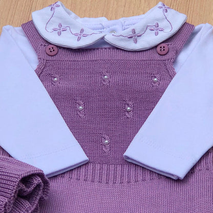 Saída Maternidade Tricot Anna