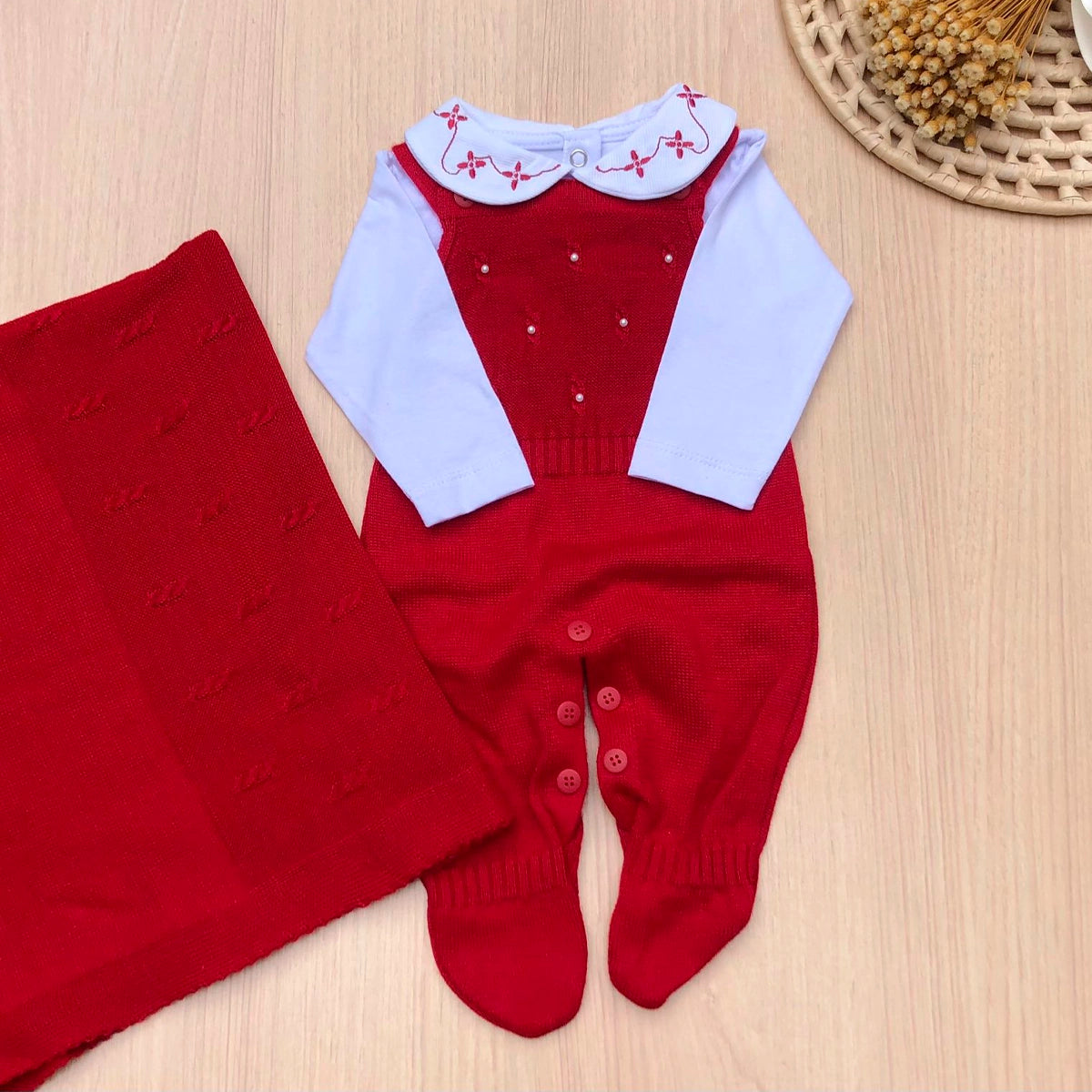 Saída Maternidade Tricot Anna