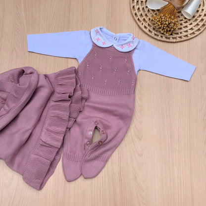 Saída Maternidade Tricot Anna