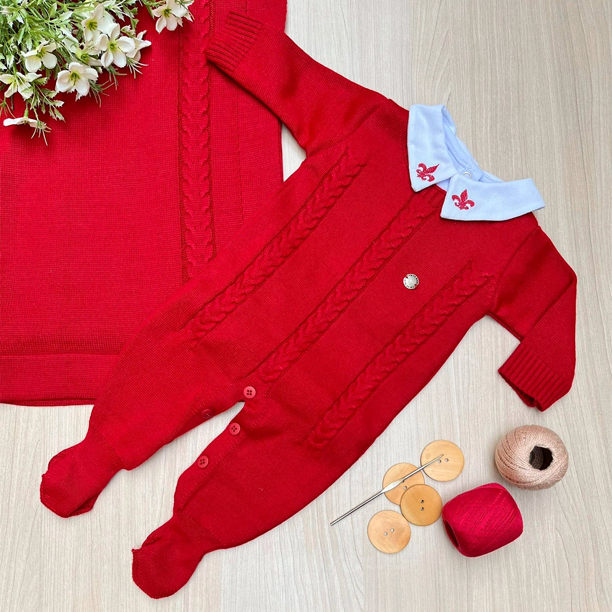 Saída Maternidade Tricot Antônio