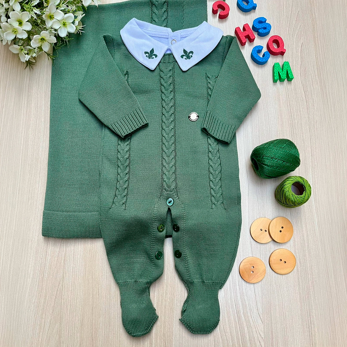Saída Maternidade Tricot Antônio