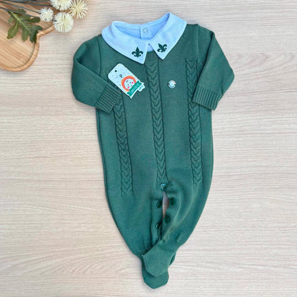 Macacão Bebê Tricot Antônio