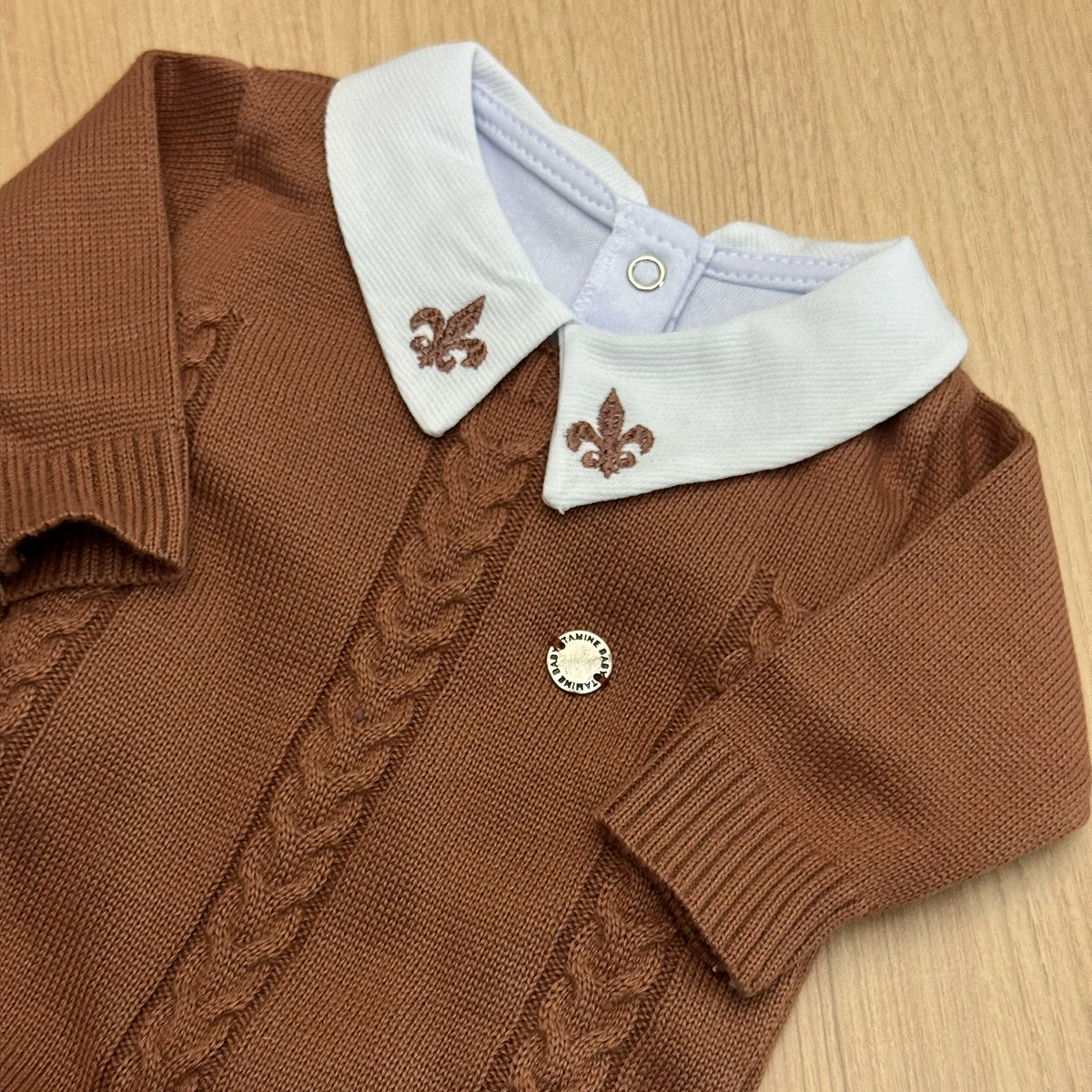 Macacão Bebê Tricot Antônio