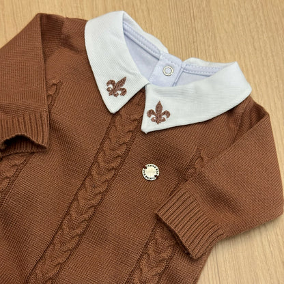 Macacão Bebê Tricot Antônio
