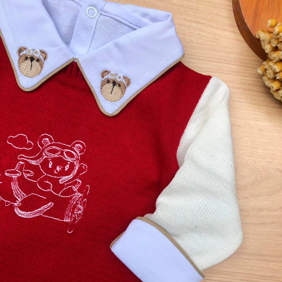 Saída Maternidade Tricot Kevin