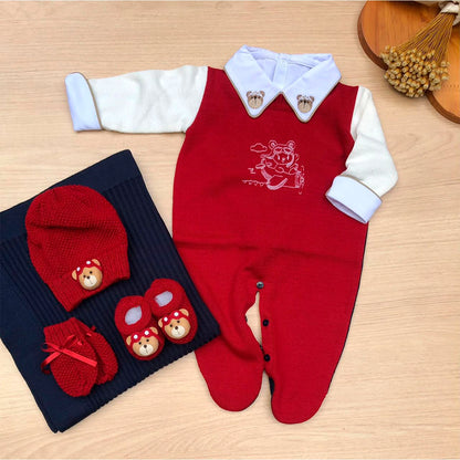 Saída Maternidade Tricot Kevin