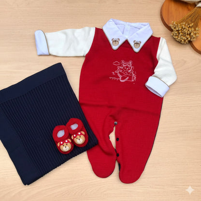 Saída Maternidade Tricot Kevin