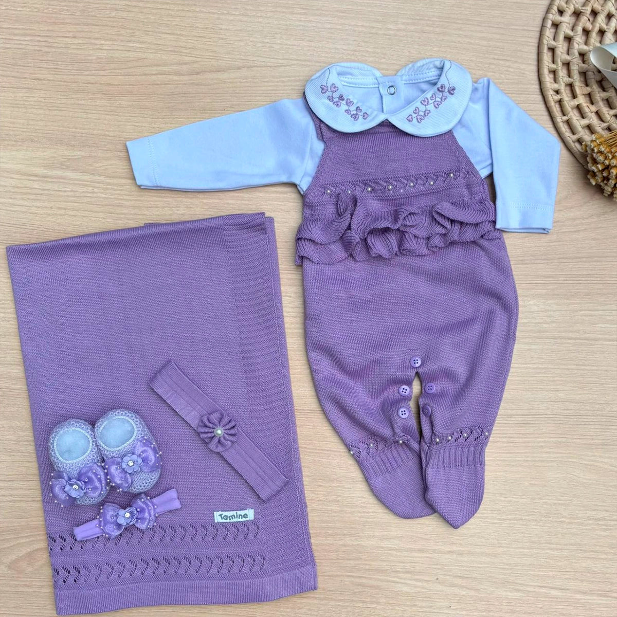 Saída Maternidade Tricot Ayla