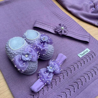 Saída Maternidade Tricot Ayla