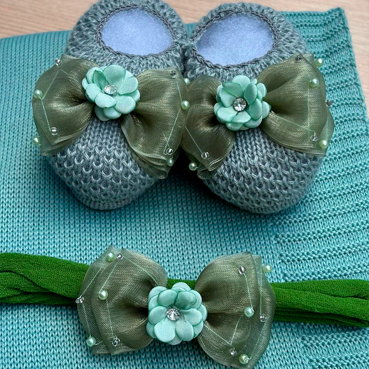Saída Maternidade Tricot Ayla