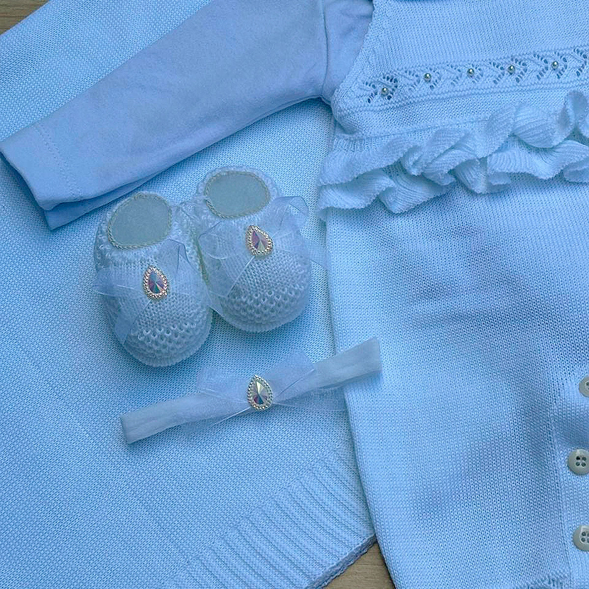 Saída Maternidade Tricot Ayla