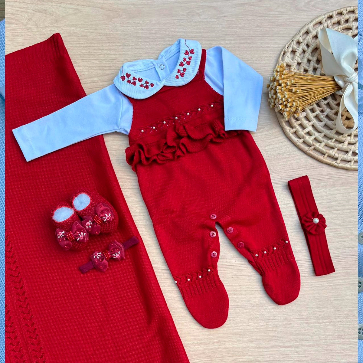 Saída Maternidade Tricot Ayla