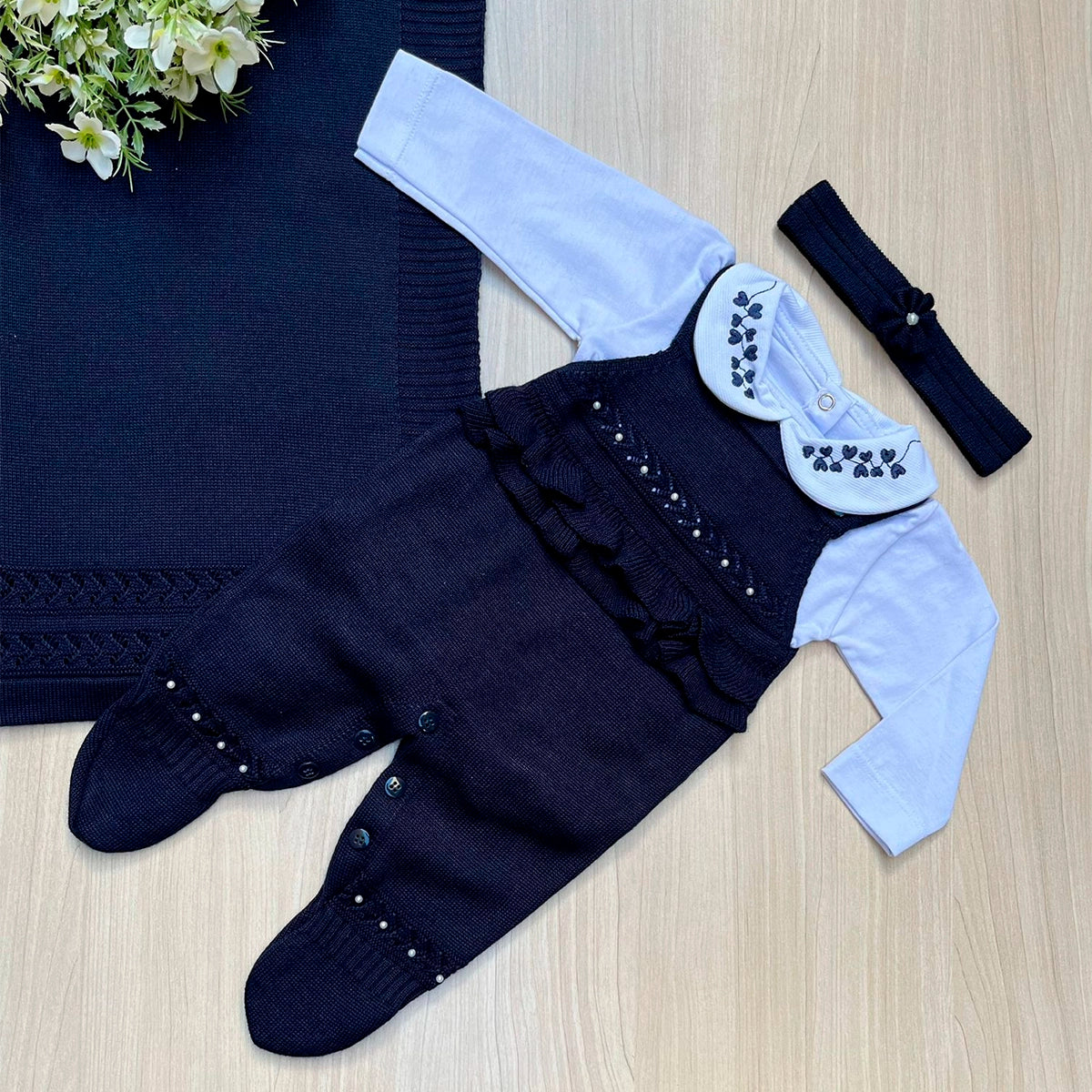 Saída Maternidade Tricot Ayla