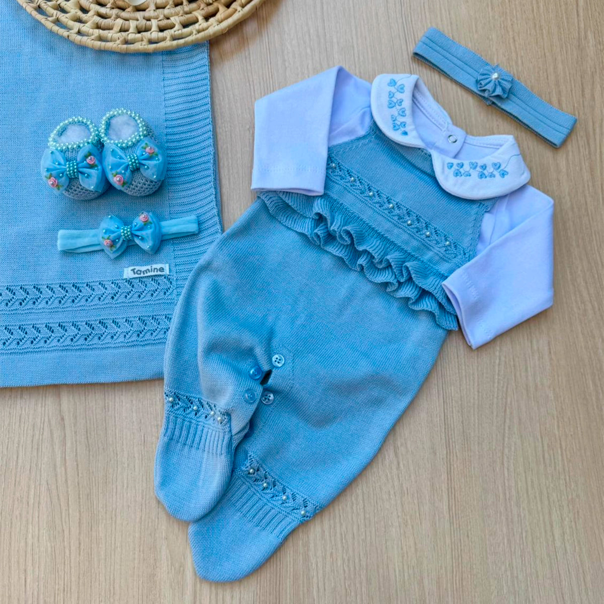 Saída Maternidade Tricot Ayla