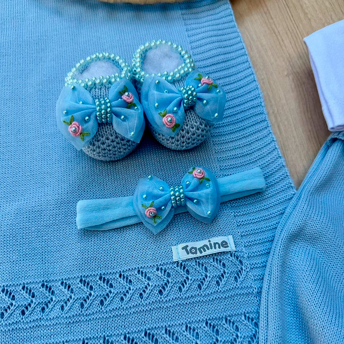 Saída Maternidade Tricot Ayla