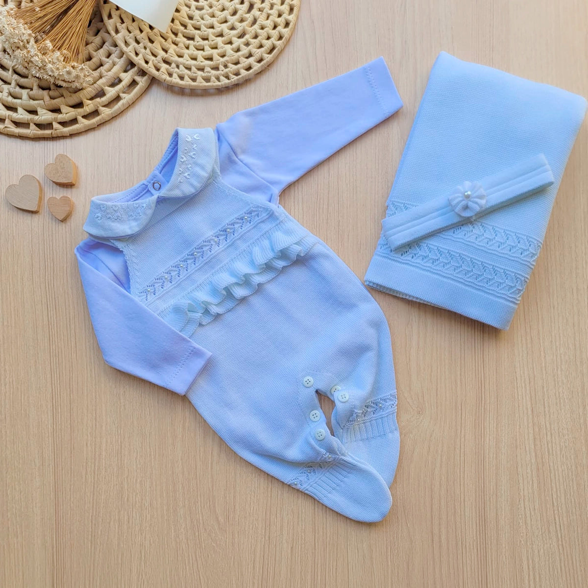 Saída Maternidade Tricot Ayla
