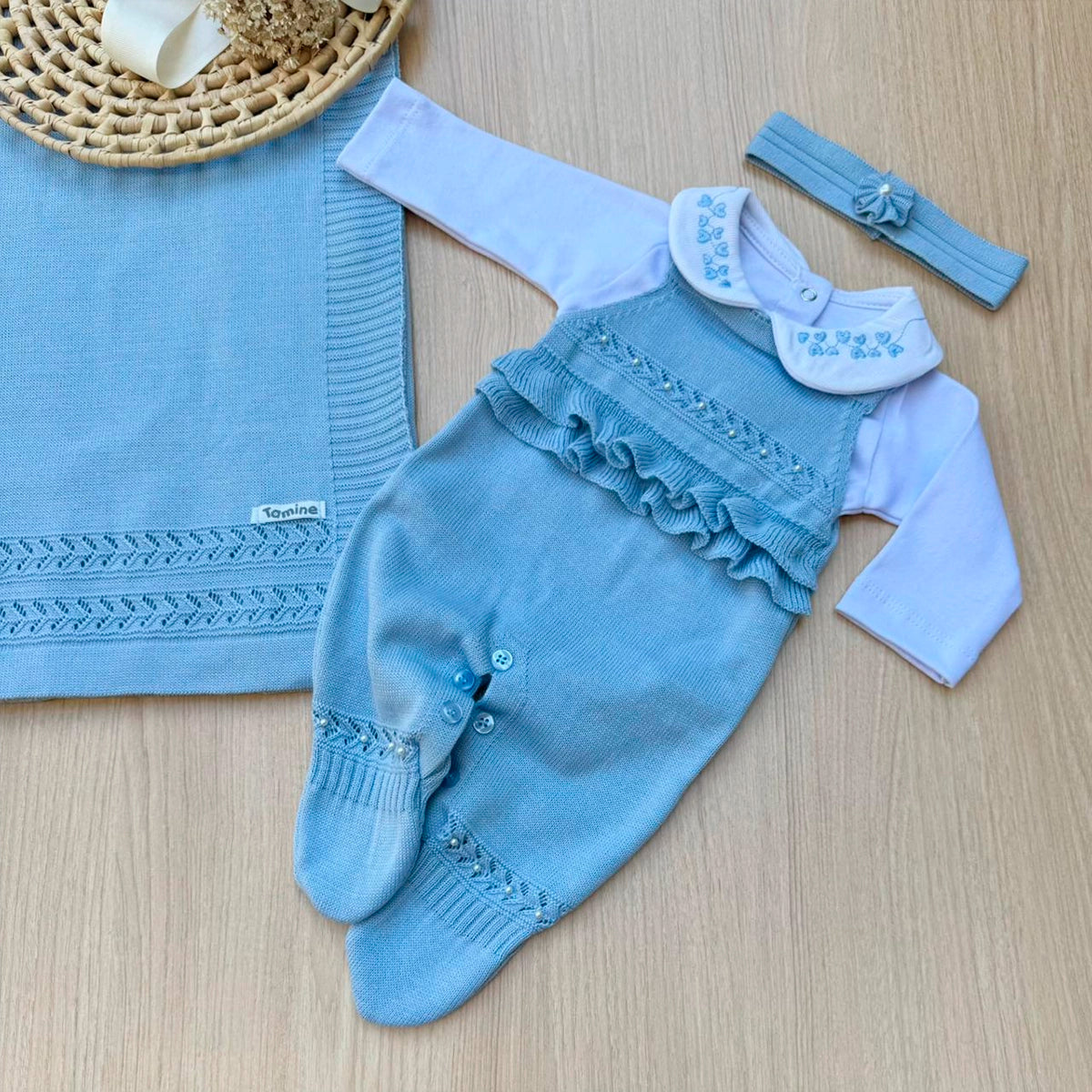 Saída Maternidade Tricot Ayla