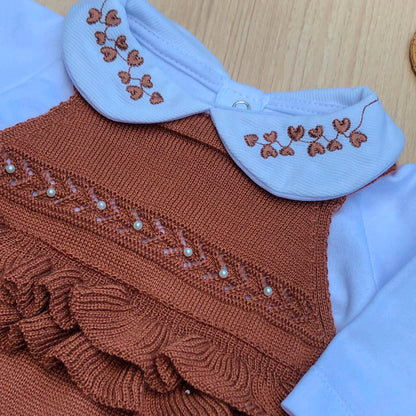 Macacão Bebê Tricot Ayla