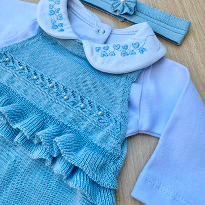 Macacão Bebê Tricot Ayla