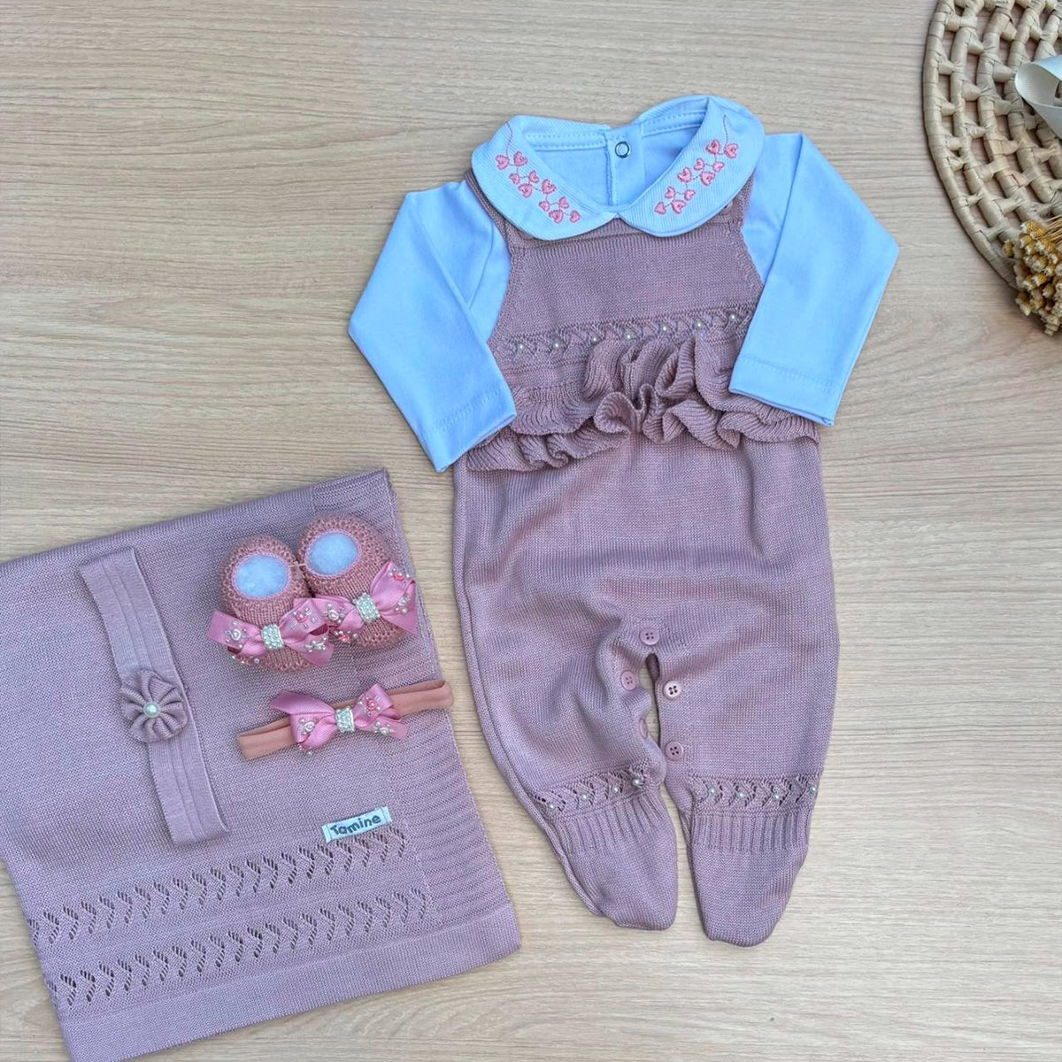 Saída Maternidade Tricot Ayla