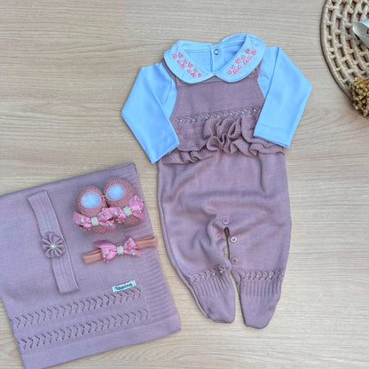 Saída Maternidade Tricot Ayla