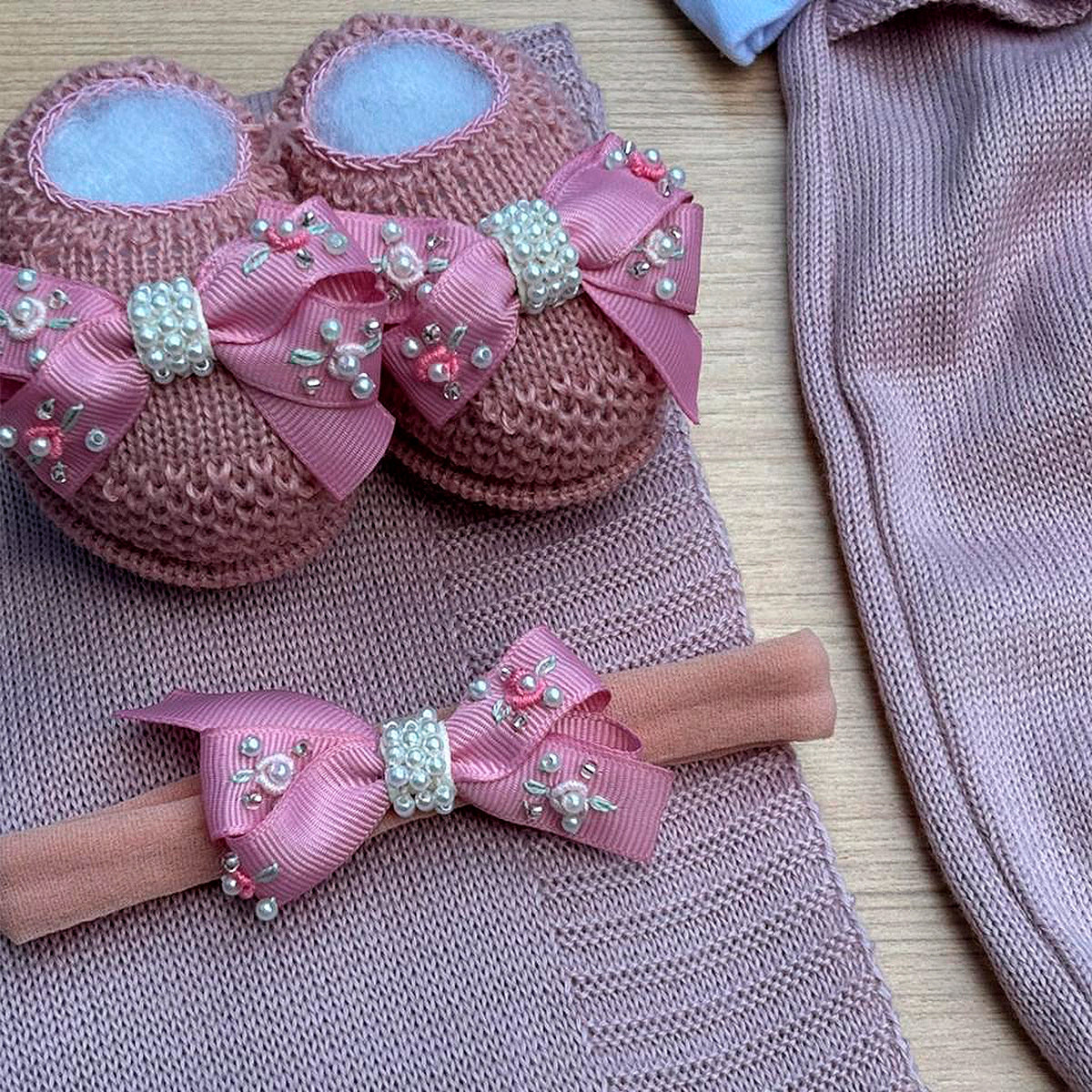 Saída Maternidade Tricot Ayla