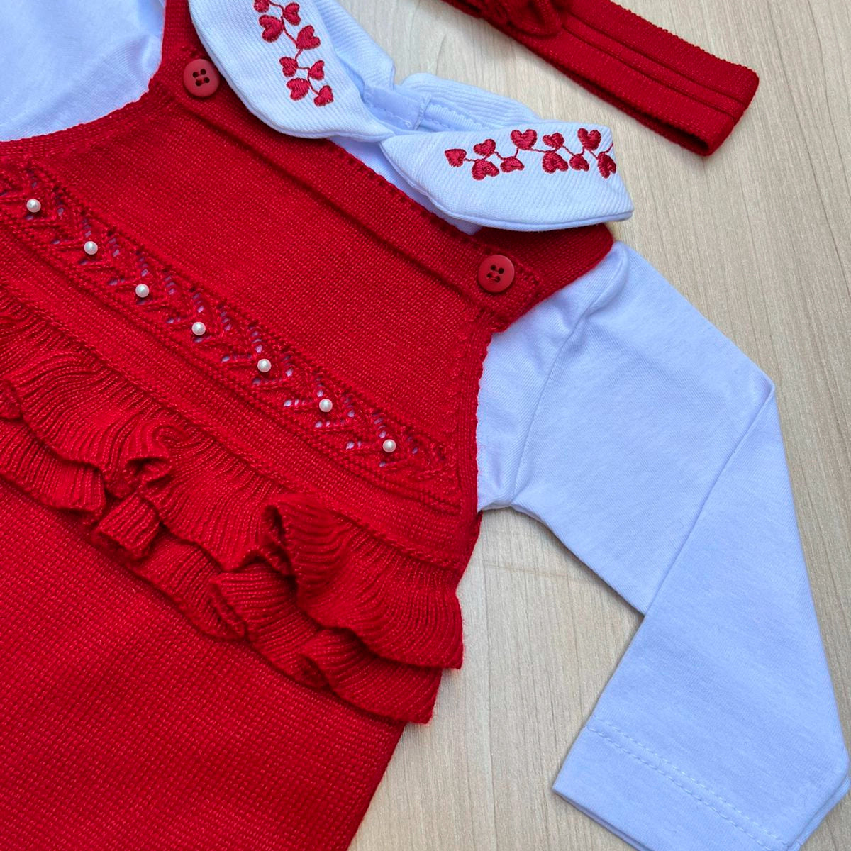 Macacão Bebê Tricot Ayla