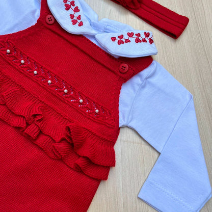 Macacão Bebê Tricot Ayla
