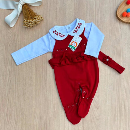 Macacão Bebê Tricot Ayla