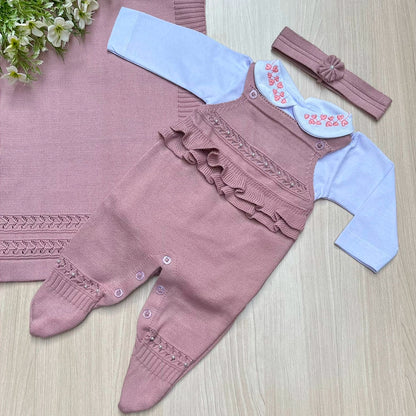 Saída Maternidade Tricot Ayla