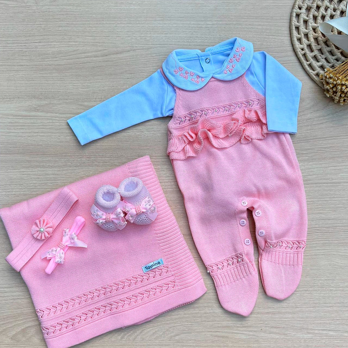 Saída Maternidade Tricot Ayla