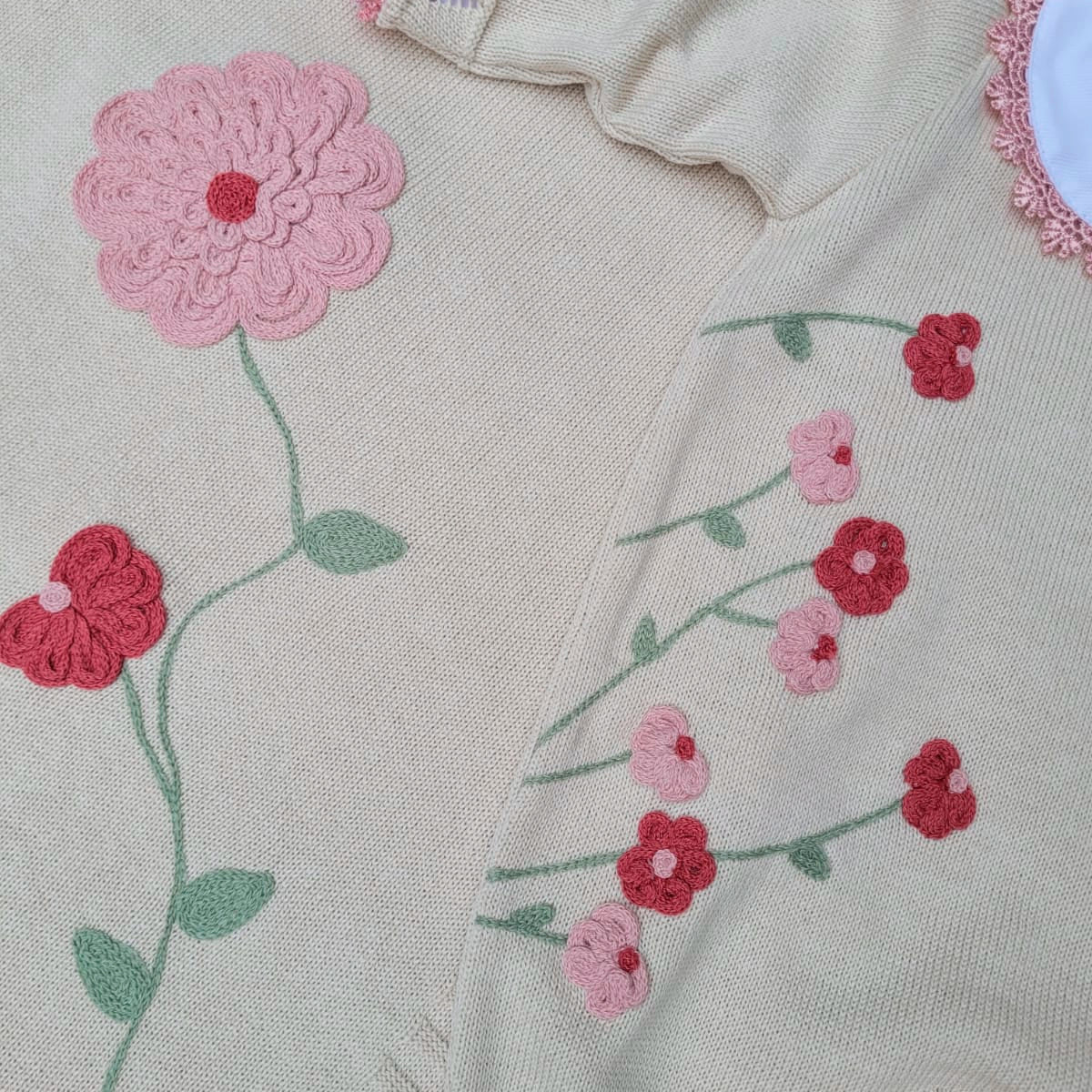 Saída Maternidade Tricot Bárbara