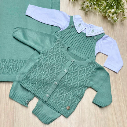 Saída Maternidade Tricot Luigi