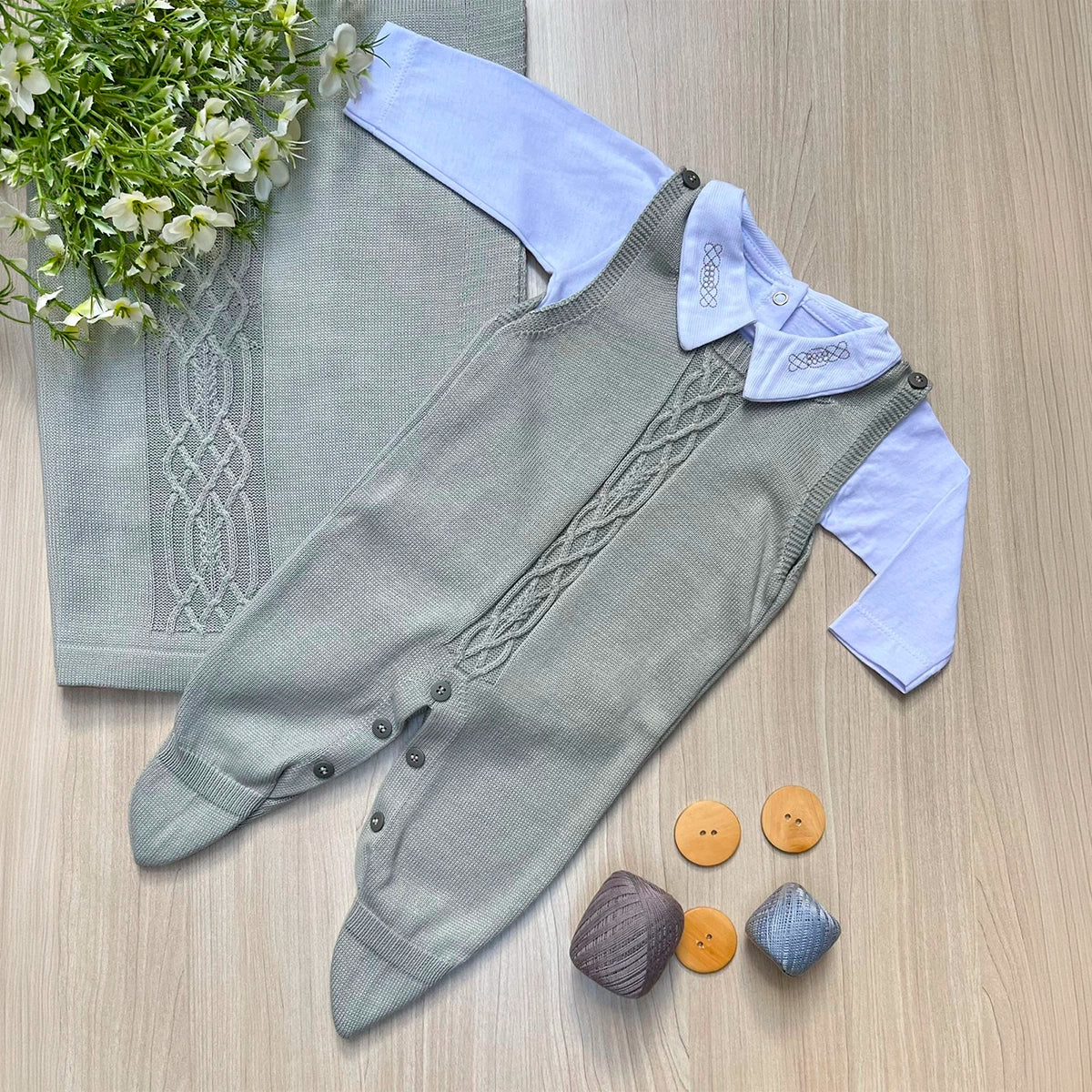 Saída Maternidade Tricot Bernardo
