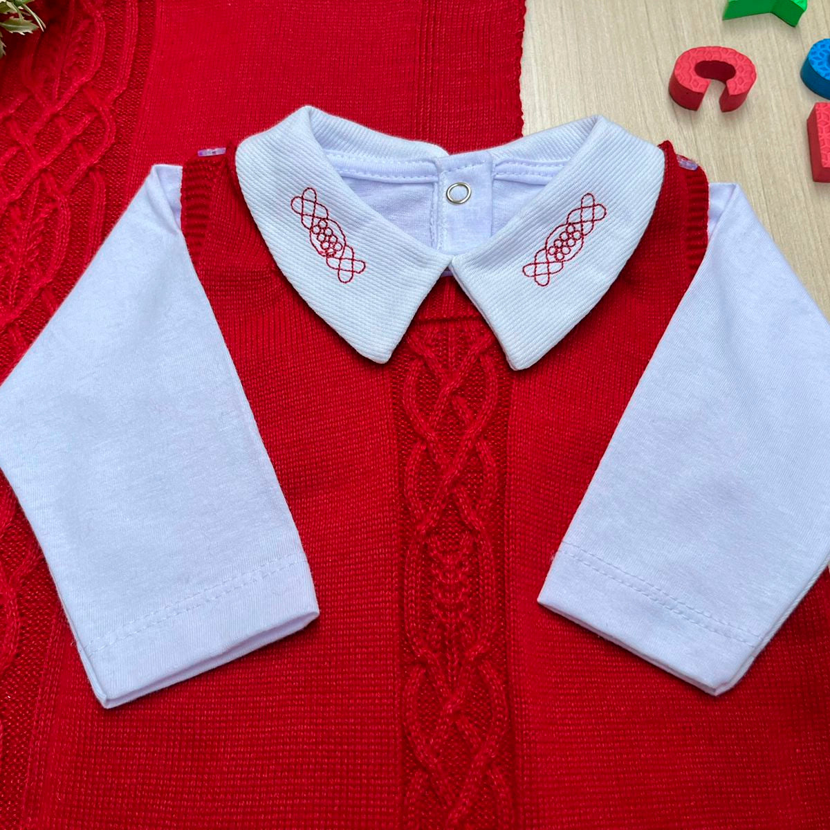 Saída Maternidade Tricot Bernardo