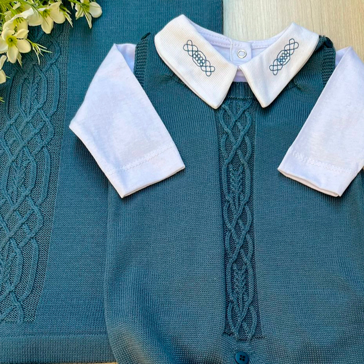Saída Maternidade Tricot Bernardo