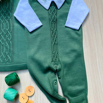 Saída Maternidade Tricot Bernardo