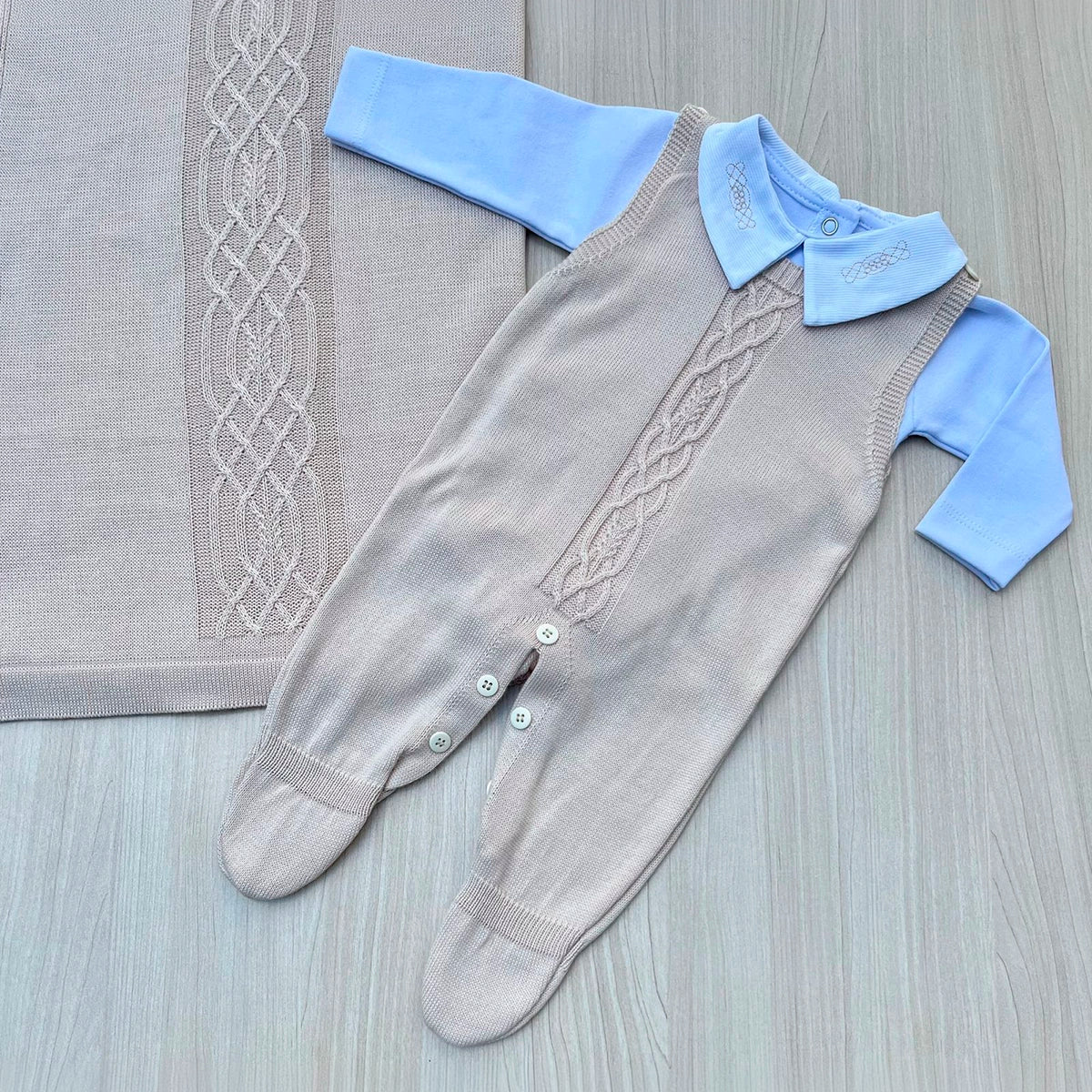 Saída Maternidade Tricot Bernardo
