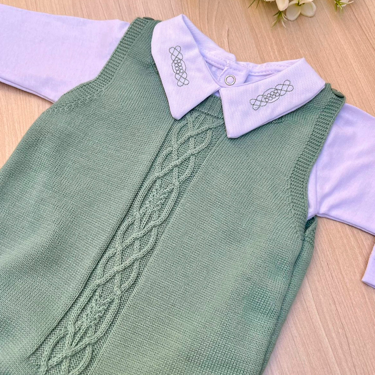 Saída Maternidade Tricot Bernardo