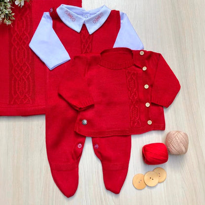 Saída Maternidade Tricot Bernardo