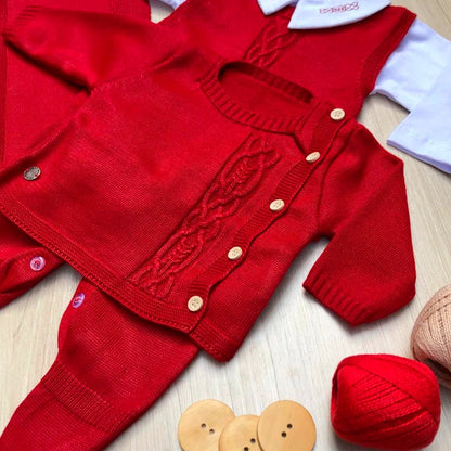Saída Maternidade Tricot Bernardo