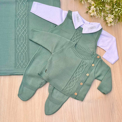 Saída Maternidade Tricot Bernardo