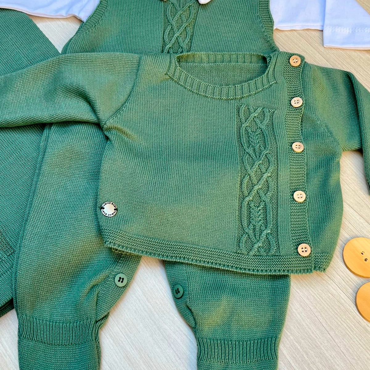 Saída Maternidade Tricot Bernardo