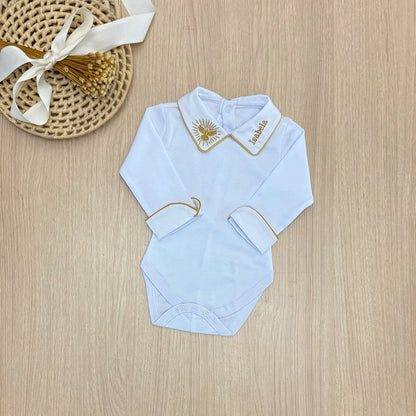 Body Bebê Batizado Personalizado