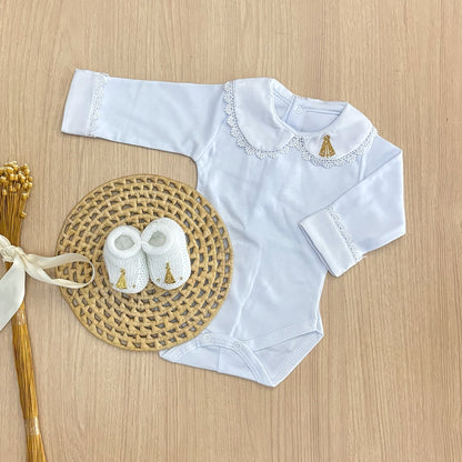 Body Bebê para Batizado