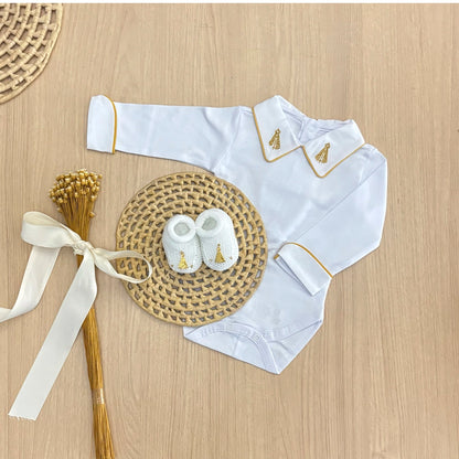 Body Bebê para Batizado