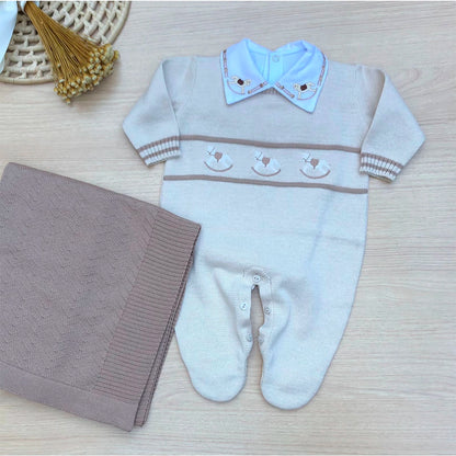 Saída Maternidade Tricot Bruno