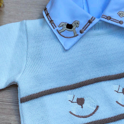 Saída Maternidade Tricot Bruno