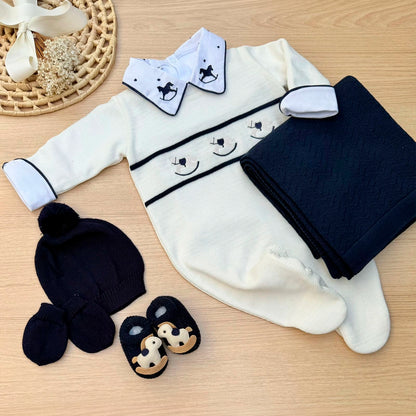 Saída Maternidade Tricot Bruno
