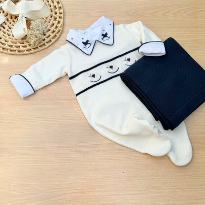 Saída Maternidade Tricot Bruno